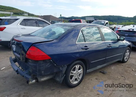 2007 Honda Accord 2.4 Lx из США, поврежденный, VIN 1HGCM56437A129512